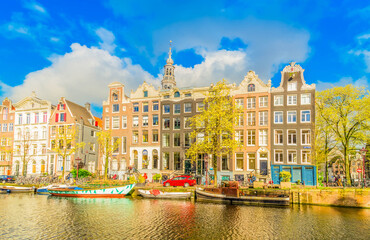 Houses of Amstardam, Netherlands