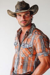 Portrait of a Handsome and Masculine Cowboy – Small-Town Romance Novel Hero