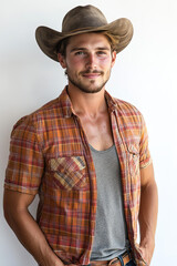 Portrait of a Handsome and Masculine Cowboy – Small-Town Romance Novel Hero