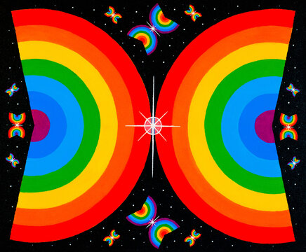 Butterflies in the Belly.
Feelings. Emotions.
We can only notice their consequences.
In this grossly material world, our
sense organs are not able to convey
how they really look&hellip;
We can only guess&hellip;
