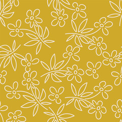 textile design with beautiful flowers pattern image
