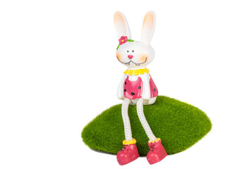 Easter bunny isolated