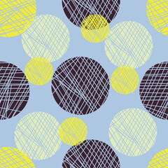 seamless pattern with circles
