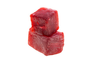 Turkish delight isolated