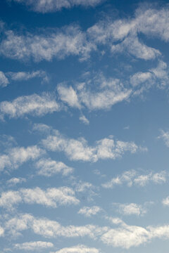 Blue Sky with Clouds Texture
