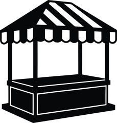 Abstract geometric pattern of intersecting lines and shapes in monochrome tones isolated on transparent background