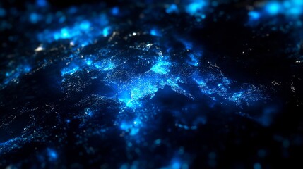 The Earth is depicted in a futuristic manner, with a complex web of links illustrating global interconnectivity and communication