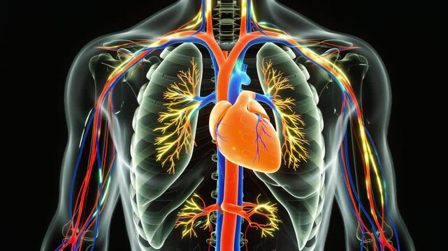 the human circulatory system