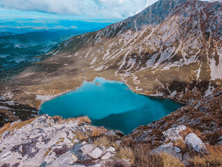 Czarny Staw Gasienicowy Pond in Tatra Mountains - Poland