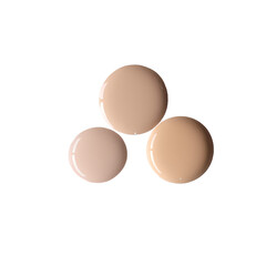 foundation drop, makeup cosmetics textures, foundation\concealer\primer swatch