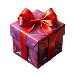 Red Glossy Gift Box
