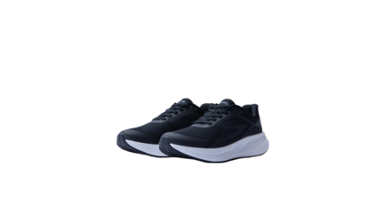 Stylish navy running shoes with cushioned sole for ultimate comfort, perfect for athletic performance and casual wear with modern aesthetic appeal