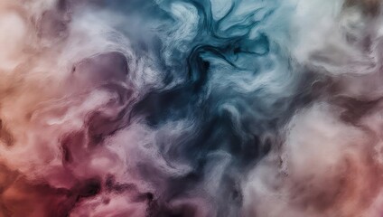 Swirling abstract color blend reminiscent of smoke, clouds, and watercolor textures