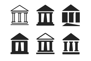 Gallery Logo Variations. Art and cultural exhibits in local galleries and museums. Set Logo of Art and cultural exhibits in local galleries and museums: