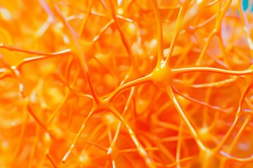 abstract background with orange