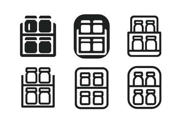 Logo Design Cooking Class. A group of people participating in a cooking class, learning new skills. Set Logo of A group of people participating in a cooking