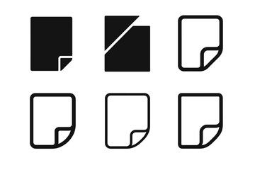 Logo Variations Grid. Print materials. Set Logo of Print materials: Poster. harmonious logo variations of the same emblematic concept, each with different