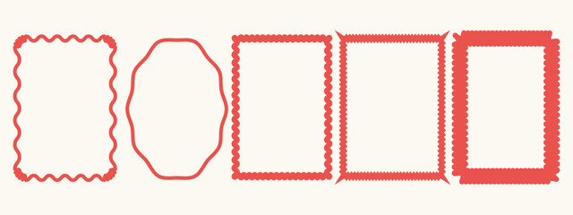 Diverse decorative borders and frames vector collection scalable graphic elements for design projects