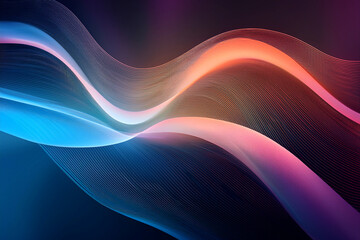 Abstract background with waves