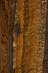 Brown stone isolated on white background