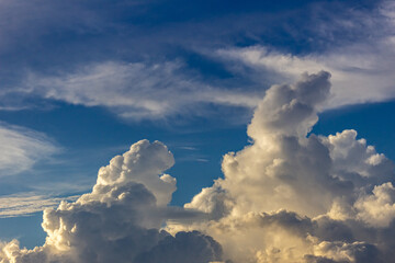 beautiful sky and clouds