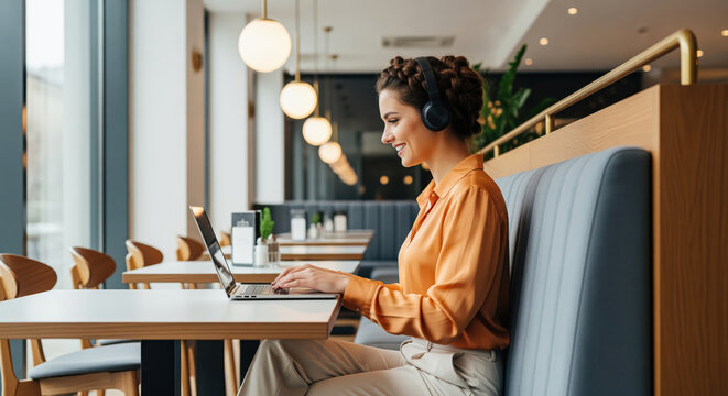 Customer support agent training photo for helpdesk software marketing remote service or call center documentation and client communication guidelines for SaaS businesses and online platforms