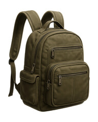 Naklejka premium Compact canvas tool backpack with padded straps for DIY enthusiasts.