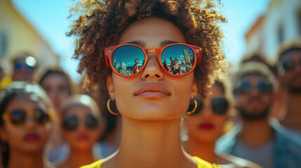 A wide-angle moment capturing the millennial spirit &mdash; casual, connected, and full of shared stories.
