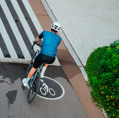 bicycle on the street