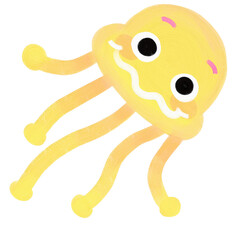 funny cartoon jellyfish