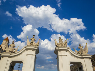 Statues of Roman Soldiers, Bratislava Castle