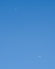 C-FARA Short SC-7 Skyvan 3-100  in flight for a parachute drop, blue sky