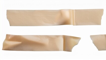 Adhesive Tape Set Isolated On Transparent Background Png Realistic Design Element