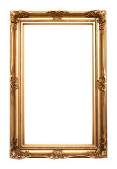 PNG Simple golden frame photo photography blackboard.