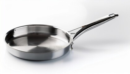 Metal Pan Isolated On White Background