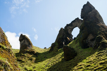 Fjadrargljufur canyon in Iceland