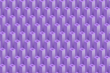 Fototapeta premium abstract purple 3d pattern