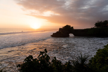 Sunset over the sea, Bali
