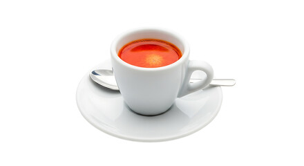 Fototapeta premium cup of hot tea isolated on transparent background