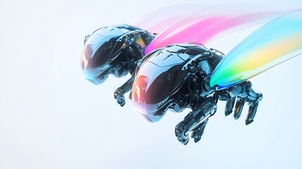 Diverse multiethnic professional colleagues smiling while collaborating on a laptop computer in a sunlit modern office boardroom.