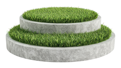 PNG Grass field podium grass landscaping concrete.