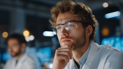 High-tech quantum lab with scientists carefully calibrating qubits inside cryogenic enclosures, emotion of concentration and technical mastery visible, symbolizing experimental quantum computing,