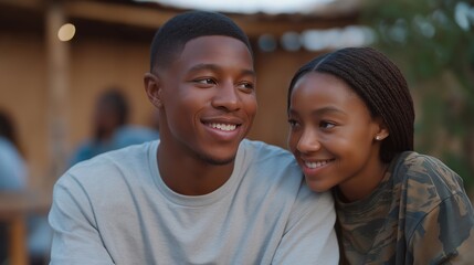 Couple in adoption center kneeling to greet shy child with gentle smiles, emotions of hope and kindness evident, symbolizing compassion, trust, and emotional beginning of a loving family