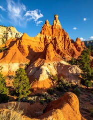 Bryce Canyons Majestic Hoodoos and Colorful Rock Formations.