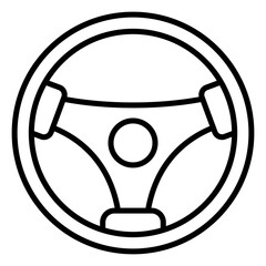Steering Wheel Icon