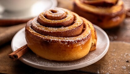 Puff Pastry Cinnamon Bun