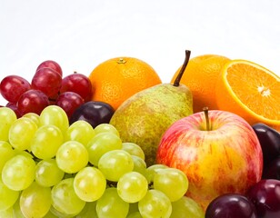 Fresh and Colorful Assortment of Fruits - A Healthy and Delicious Display.
