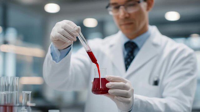 A virtual assistant supports scientists by monitoring lab experiments in real-time, embodying research automation, data precision, and AI-driven scientific progress.