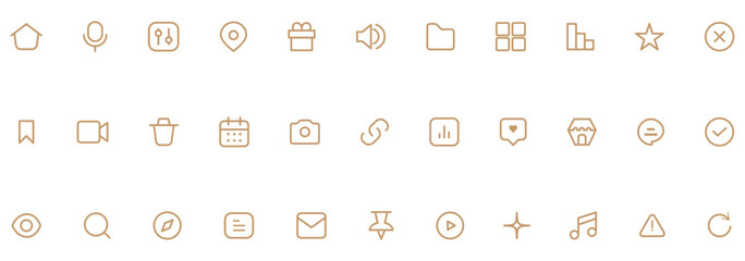 This editable stroke icon set illustrates various concepts in hair care and scalp treatment, such as moisturizing, repairing, softening. Perfect for packaging, beauty blogs, product labels, or salon.