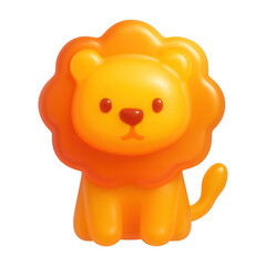 PNG Cute cartoon lion illustration